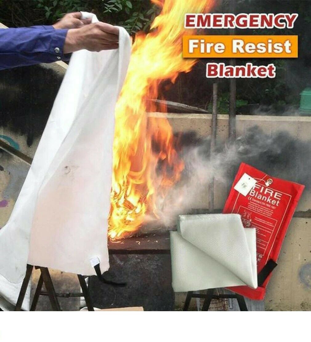 NPNGonline™ Fire Extinguishers Tent Boat Emergency Blanket