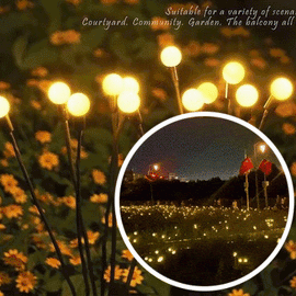 NPNGonline™ Solar Garden Firefly  Lights
