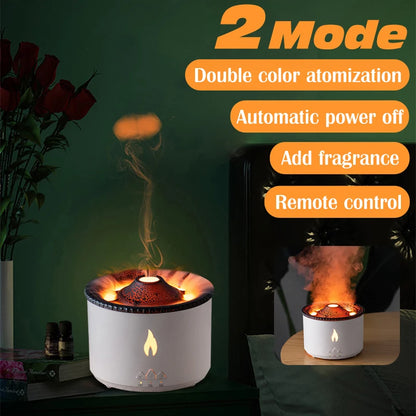 NPNGonline™ Volcano Aromatherapy Flame Humidifier