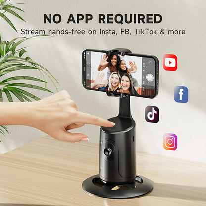 NPNGonline™ 360°Rotation Auto Face Tracking Tripod