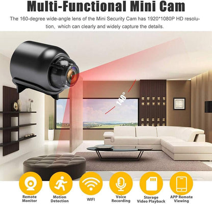 NPNGonline™ 1080P HD Mini WiFi Camera