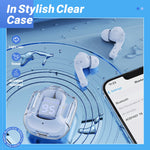 NPNGonline™ Bluetooth Headphones Crystal Earbuds