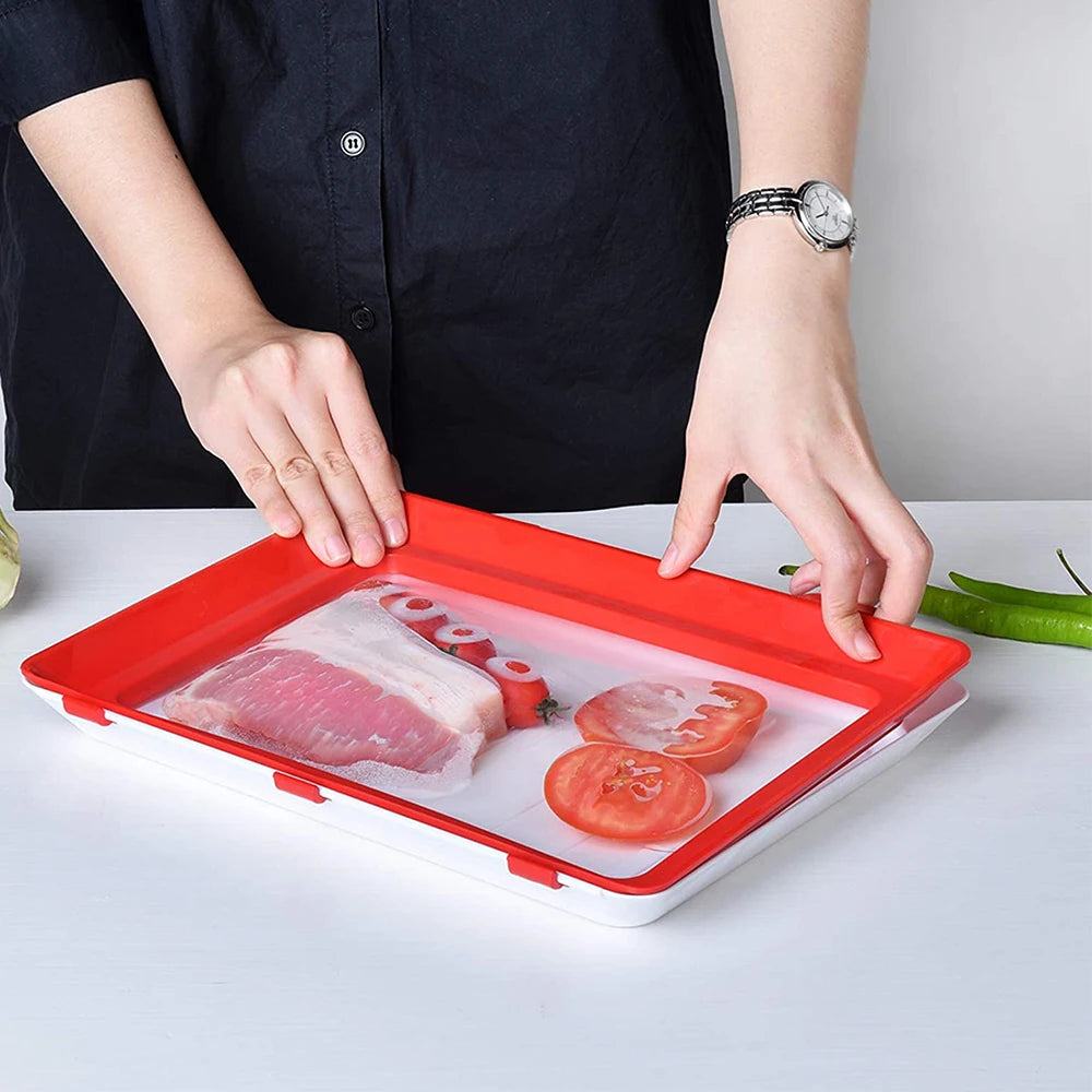 NPNGonline™ Food Preservation Vacuum-Sealed Tray