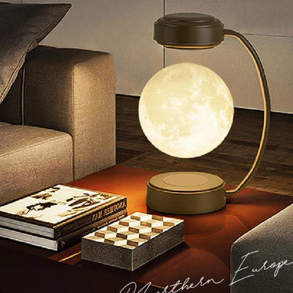 NPNGonline™ 3D Magnetic Levitating Moon Lamp