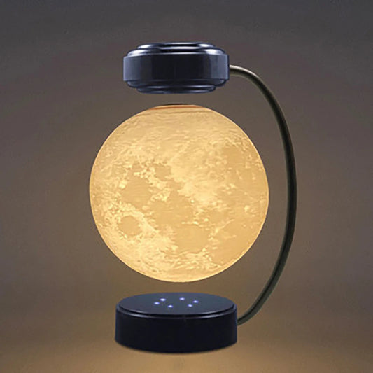 NPNGonline™ 3D Magnetic Levitating Moon Lamp