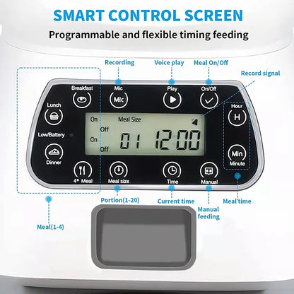 NPNGonline™ Pet Smart Food Dispenser