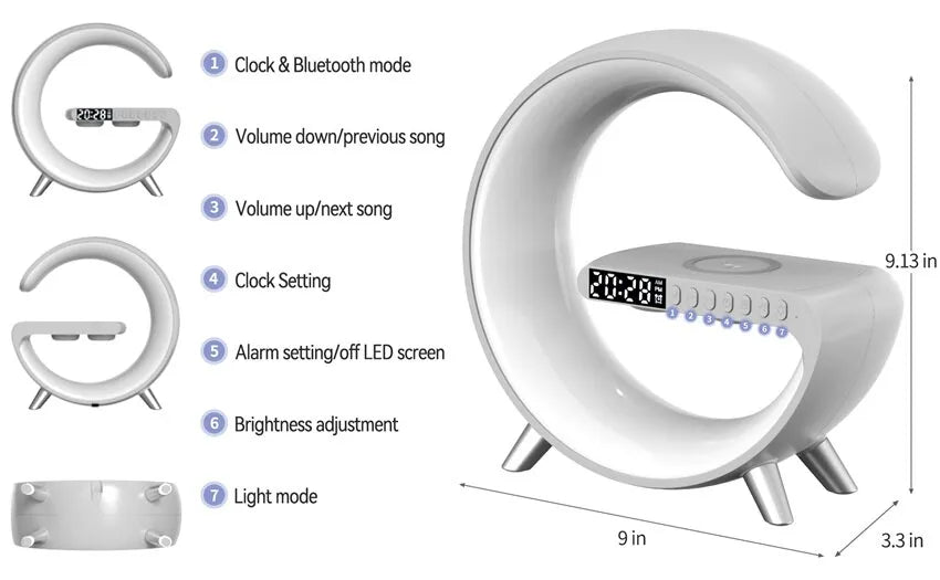 NPNGonline™ 5 in 1 Intelligent Lamp