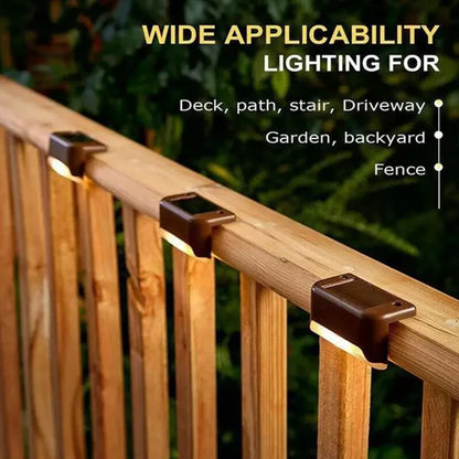 NPNGonline™ LED Solar Powered Waterproof Stair and Garden Light