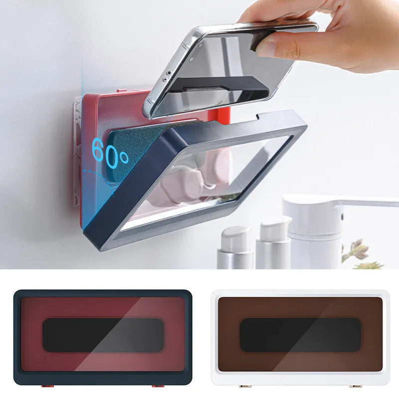 NPNGonline™ Bathroom Waterproof Wall Mobile Phone Holder