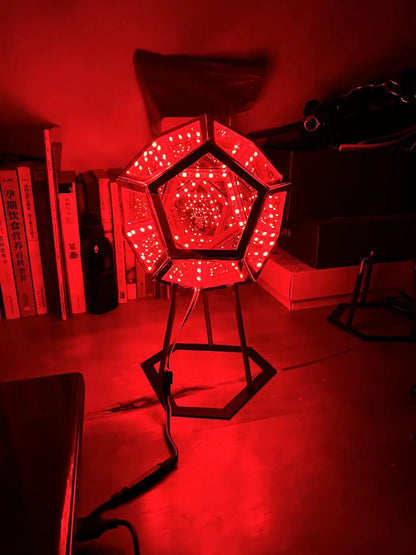 NPNGonline™ Infinite Dodecahedron Color Art Light