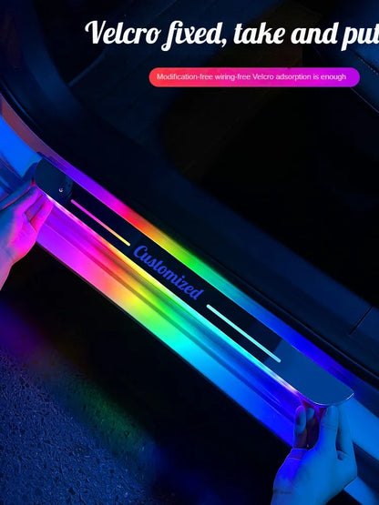 NPNGonline™ Customized Logo Car door Sill light