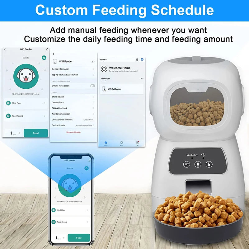 NPNGonline™ Pet Smart Food Dispenser