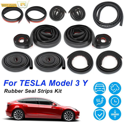 NPNGonline™ Car Door Seal Strip Kit