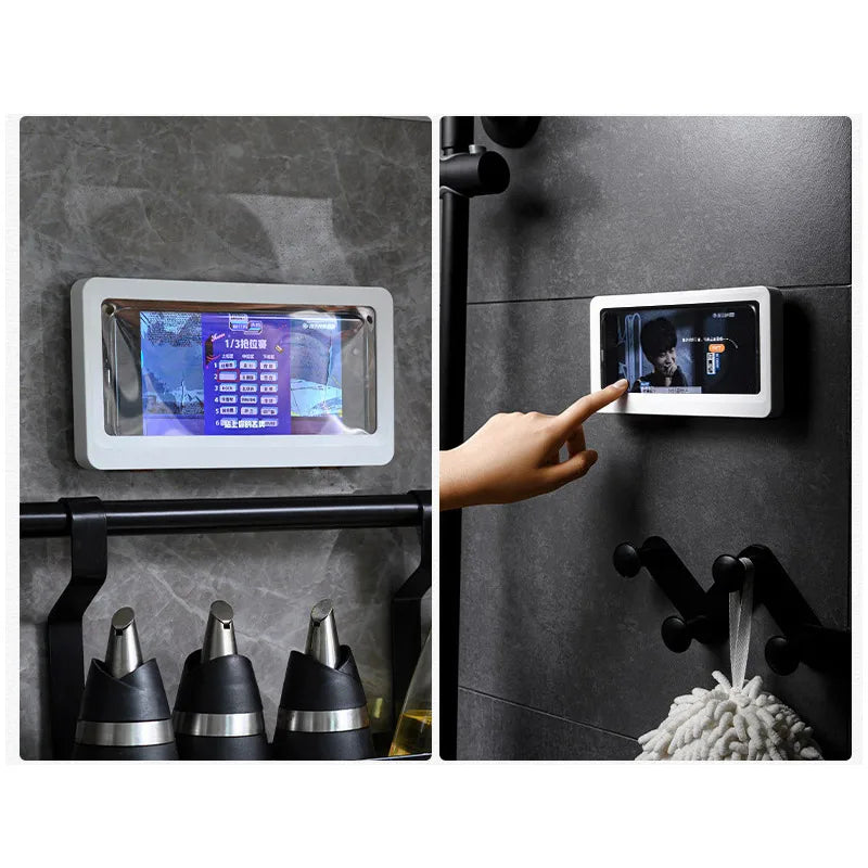 NPNGonline™ Bathroom Waterproof Wall Mobile Phone Holder