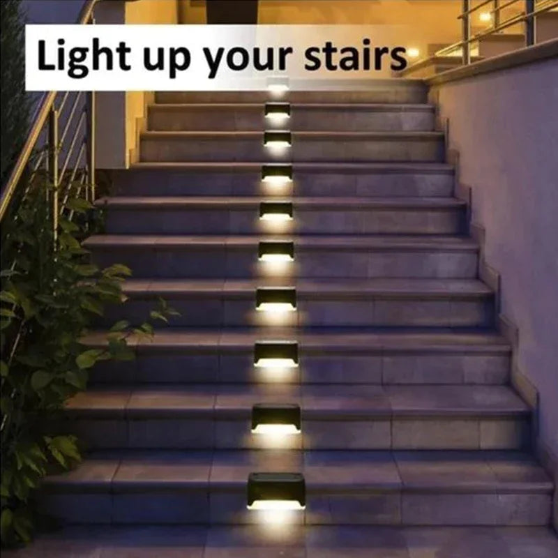 NPNGonline™ LED Solar Powered Waterproof Stair and Garden Light