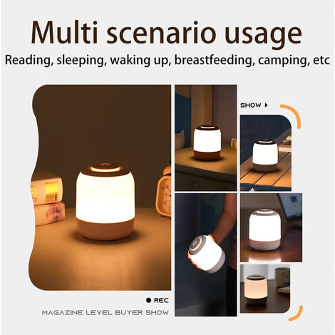 NPNGonline™ Touch Sensor Portable USB LED Desk Lamp