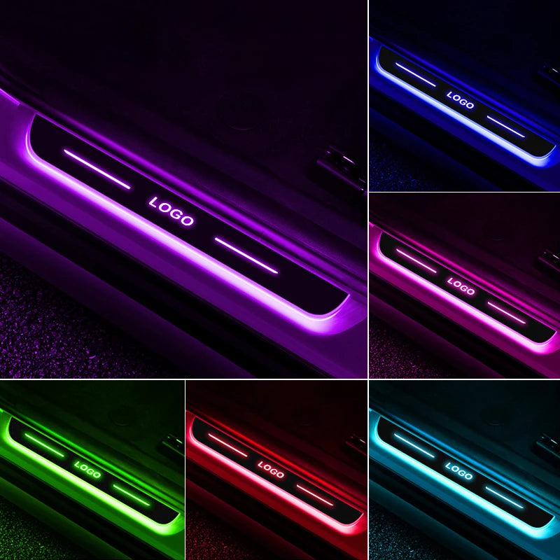 NPNGonline™ Customized Logo Car door Sill light