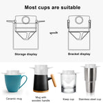 NPNGonline™ Portable Coffee Travel Mug Filter