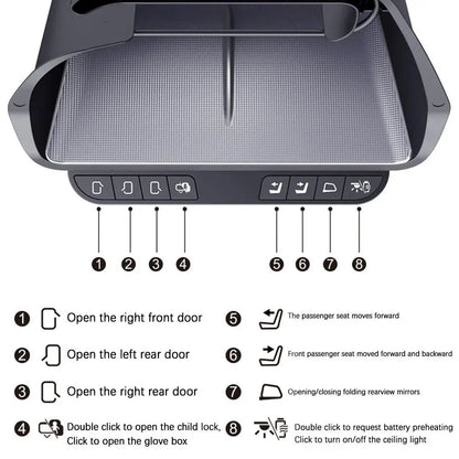 NPNGonline™ Center Display Shelf Smart Button Storage Box