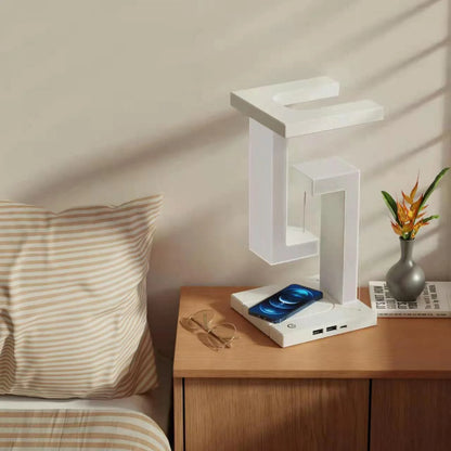 NPNGonline™ Smartphone Wireless Charging Anti-gravity Suspension Balance Floating Lamp