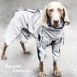 NPNGonline™ Reflective All-weather Waterproof Dog Rain Coat