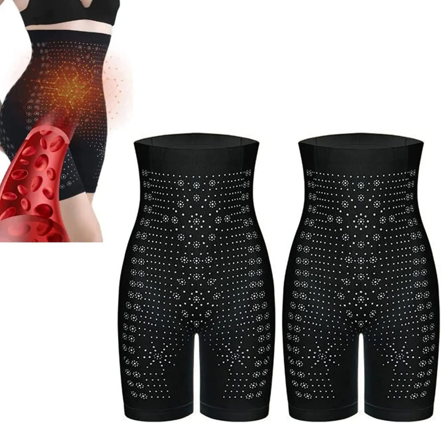 NPNGonline™ Ice Silk Ion Fiber Repair Shaping Shorts