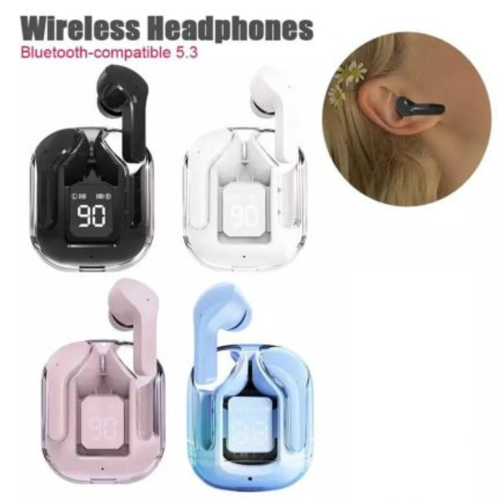 NPNGonline™ Bluetooth Headphones Crystal Earbuds