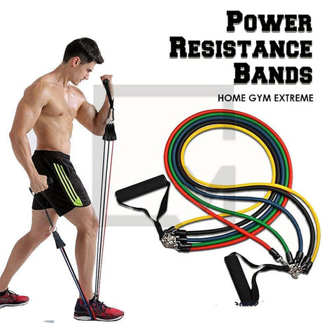NPNGonline™  Workout Fitness Resistance Bands Set